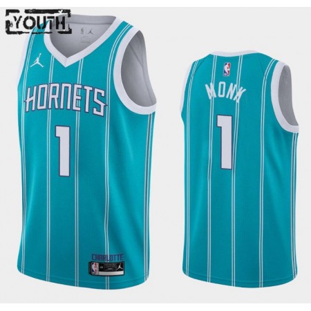 Maillot Enfant Charlotte Hornets Malik Monk 1 2020-21 Jordan Brand Icon Edition Swingman